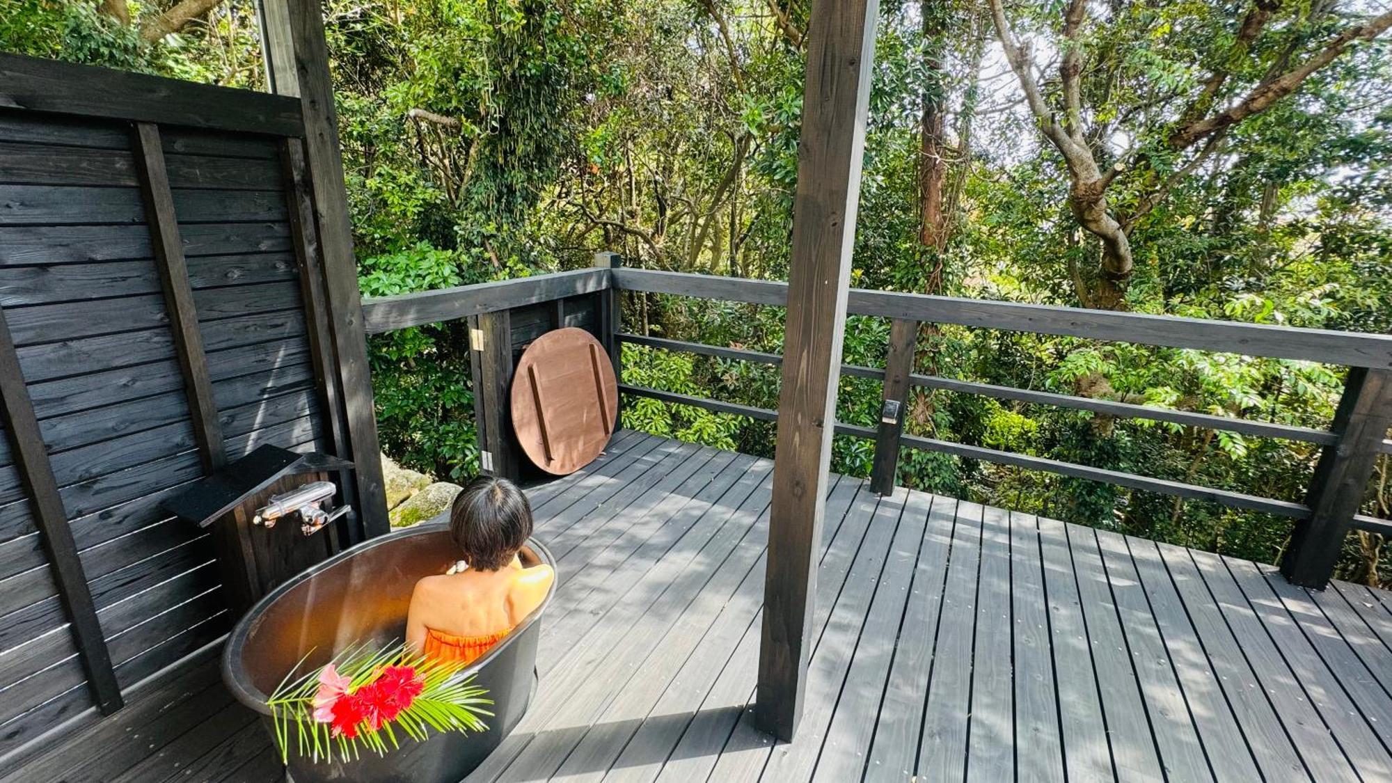 Yakushima Cottage Morino Fairy All Cotage With Open-Air Bath ภายนอก รูปภาพ
